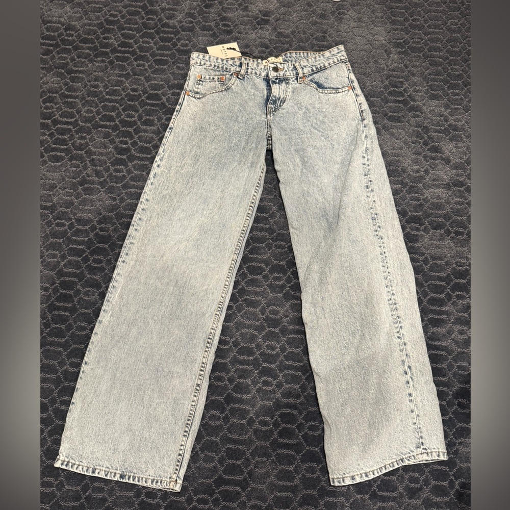 Motel Rock Low Rise Parallel Jeans - Picture 4 of 4